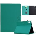 thumbnail image 1 of Case for iPad mini 6th Gen 8.3" 2021, for iPad mini 7th Generation (A17 Pro) 2024 8.3", Carbon Fiber Pattern Premium PU Leather Wallet Stand Protective Auto Sleep Wake Cover with Pen Slot, Light Green, 1 of 6