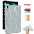 thumbnail image 1 of Case for iPad mini 6th Gen 8.3" 2021 / mini 7th Gen (A17 Pro) 2024 8.3", Luxury Slim Fit TPU Back Protective Shock-Absorption Corner Protection Lightweight Soft Cover, Grey, 1 of 7