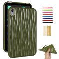 thumbnail image 1 of Case for iPad mini 6th Gen 8.3" 2021 / mini 7th Gen (A17 Pro) 2024 8.3", Luxury Slim Fit TPU Back Protective Shock-Absorption Corner Protection Lightweight Soft Cover, Darkgreen, 1 of 7