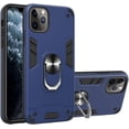 thumbnail image 1 of Case for iPhone 11 Pro Max with Built-in 360° Rotating Ring Kickstand Cover, Military-Grade Drop Protection Phone Case, Back Case for iPhone 11 Pro Max (6.5 inch), Blue, 1 of 9