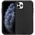 thumbnail image 1 of Case for iPhone 11 Pro, Rugged Durable Defender Heavy Duty 3 in 1 Shockproof Bumper Full Body Protective Cover Phone Case for iPhone 11Pro 5.8'' Display (Black), 1 of 14