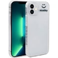 thumbnail image 1 of Case for iPhone 11, Soft Shockproof Clear Smiling Pattern Design Phone Protective Cover for iPhone 11 (6.1 inch), Cover Case for Girls and Women, Smiling, 1 of 5