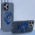 thumbnail image 1 of Case for iPhone 12 Pro with Camera Lens Protector, Heavy Duty Shockproof Protection, Ring Holder Stand Dustproof Lightweight Slim Frosted Rugged Case for iPhone 12 Pro, Blue, 1 of 14