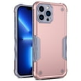 thumbnail image 1 of Case for iPhone 12 Pro Max 2020 (6.7 inch), Allytech Hybrid Hard PC Back and Soft TPU Bumper Drop Protection Anti-Slip Grip Anti-Fall Shell Protective Case for Apple iPhone 12 Pro Max 5G, Rosegold, 1 of 7