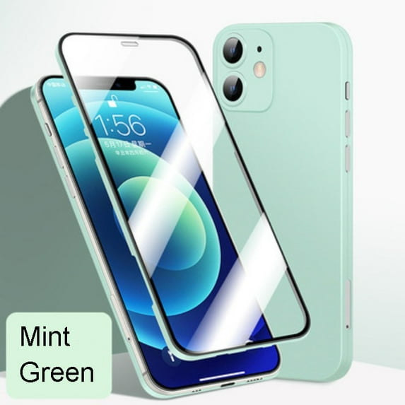 Case for iPhone 12 / 12 Pro / 12 Pro Max / 12 Mini , Full Body Case With Screen Protector Hard Back Cover Protective Slim Wireless Charging for Apple iPhone 12 Series