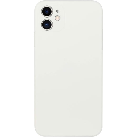 Case for iPhone 12, Ultra Slim Shockproof Protective Phone Case Compatible with iPhone 12, Soft Frosted TPU Stylish Protective Cover for iPhone 12, White