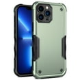 thumbnail image 1 of Case for iPhone 13 Pro 2021 (6.1 inch), Allytech Hybrid Hard PC Back and Soft TPU Bumper Drop Protection Anti-Slip Grip Shell Protective Case for Apple iPhone 13 Pro 5G 2021 Released 6.1", Green, 1 of 7