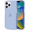 thumbnail image 1 of Case for iPhone 13 Pro 6.1 Inches, Transparent Silky Soft Touch Ultra-Thin Lightweight Shock Proof and Scratch-Proof Whole Body Protection Phone(Clear Light Blue), 1 of 14