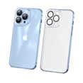 thumbnail image 1 of Case for iPhone 13 Pro, Luxury Slim Fit Wireless Charging Full Body Protection Case Lightweight Magnetic Attraction Metal Bumper PC Back Cover Compatible with iPhone 13 Pro (6.1 inch),Blue, 1 of 8