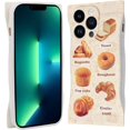thumbnail image 1 of Case for iPhone 13 Pro Max 2021 (6.7 Inch), TPU Cover with Fashion Designs for Women Girls, Durable Protective Phone Case for iPhone 13 Pro Max, Snack Pack, 1 of 13