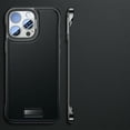 thumbnail image 1 of Case for iPhone 13, Ultra-Thin Luxury PU Leather Phone Case, Boundless Non-Frame Design with Bare-Device Feel, Slim Shockproof Protective Phone Cover for iPhone 13, Black, 1 of 6