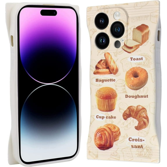 Case for iPhone 14 Pro Max 2022 (6.7 Inch), TPU Cover with Fashion Designs for Women Girls, Durable Protective Phone Case for iPhone 14 Pro Max, Snack Pack