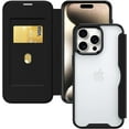 thumbnail image 1 of Case For iPhone 14 Pro Max,Clear Back Design Heavy Duty Drop Protection Anti theft Flip Leather Wallet Cover With Card Holder Shockproof Phone Case For iPhone 14 Pro Max,6.7 Inch 2022 (Black), 1 of 9