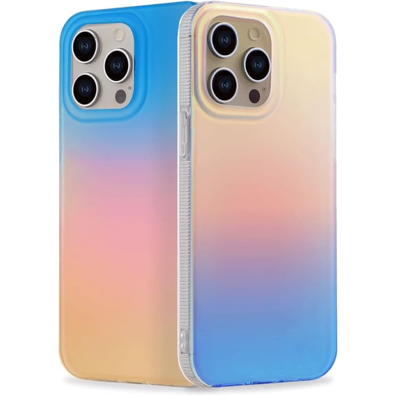 Case for iPhone 14 Pro Max - Iridescent, 10FT Drop Protection, Shockproof Cover with Color Changing Effect, Cute and Unique for Women, Girls, and Men, Compatible with iPhone 14 Pro Max