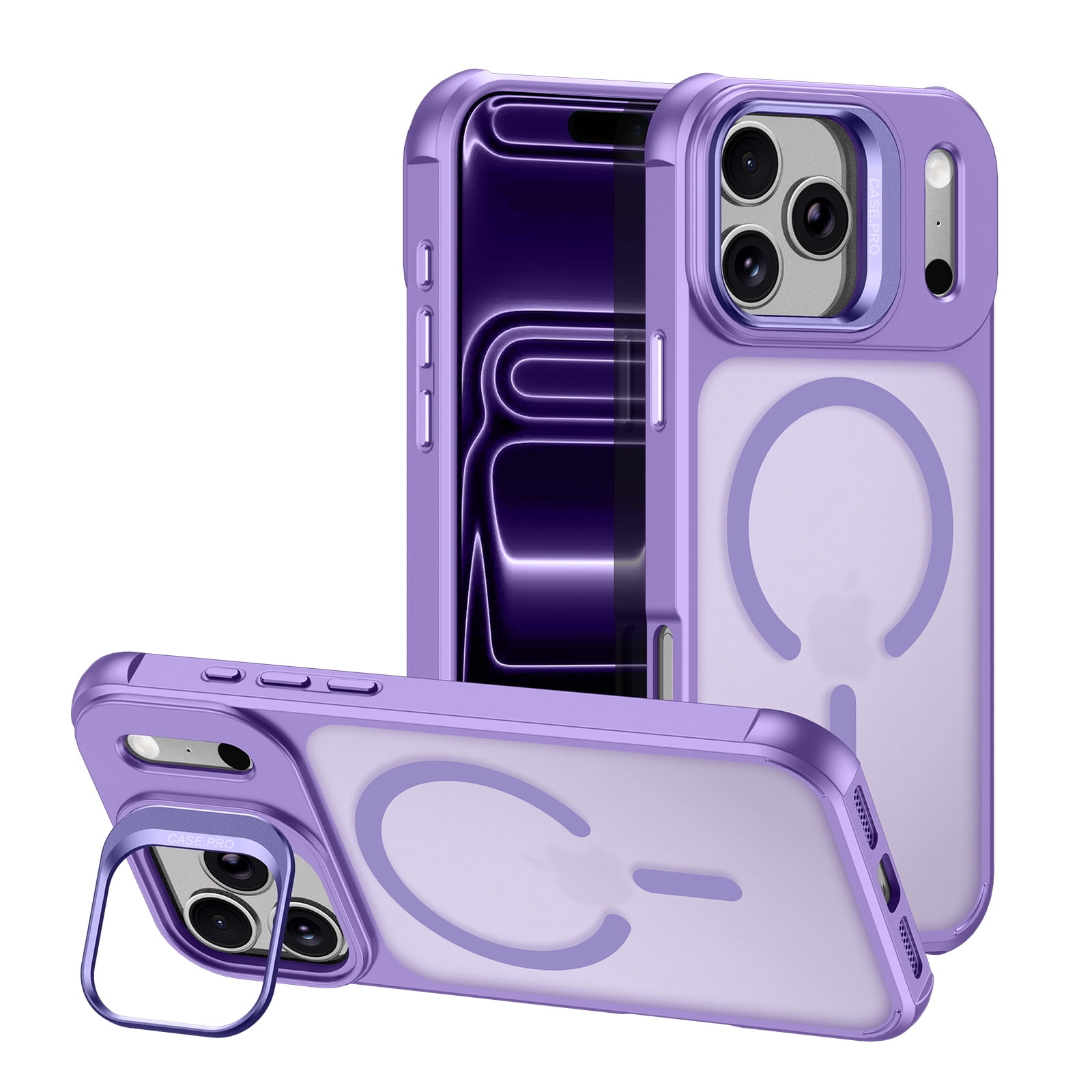 Case for iPhone 15 Plus, Compatible with Magnetic Charging, Hybrid TPU ...