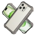 thumbnail image 1 of Case for iPhone 15 Pro, Luxury Ultra Slim Military-Grade Protection Shockproof Air-Guard Corners Yellowing-Resistant TPU + PC Lightweight Back Phone Case for iPhone 15 Pro, Gray, 1 of 8