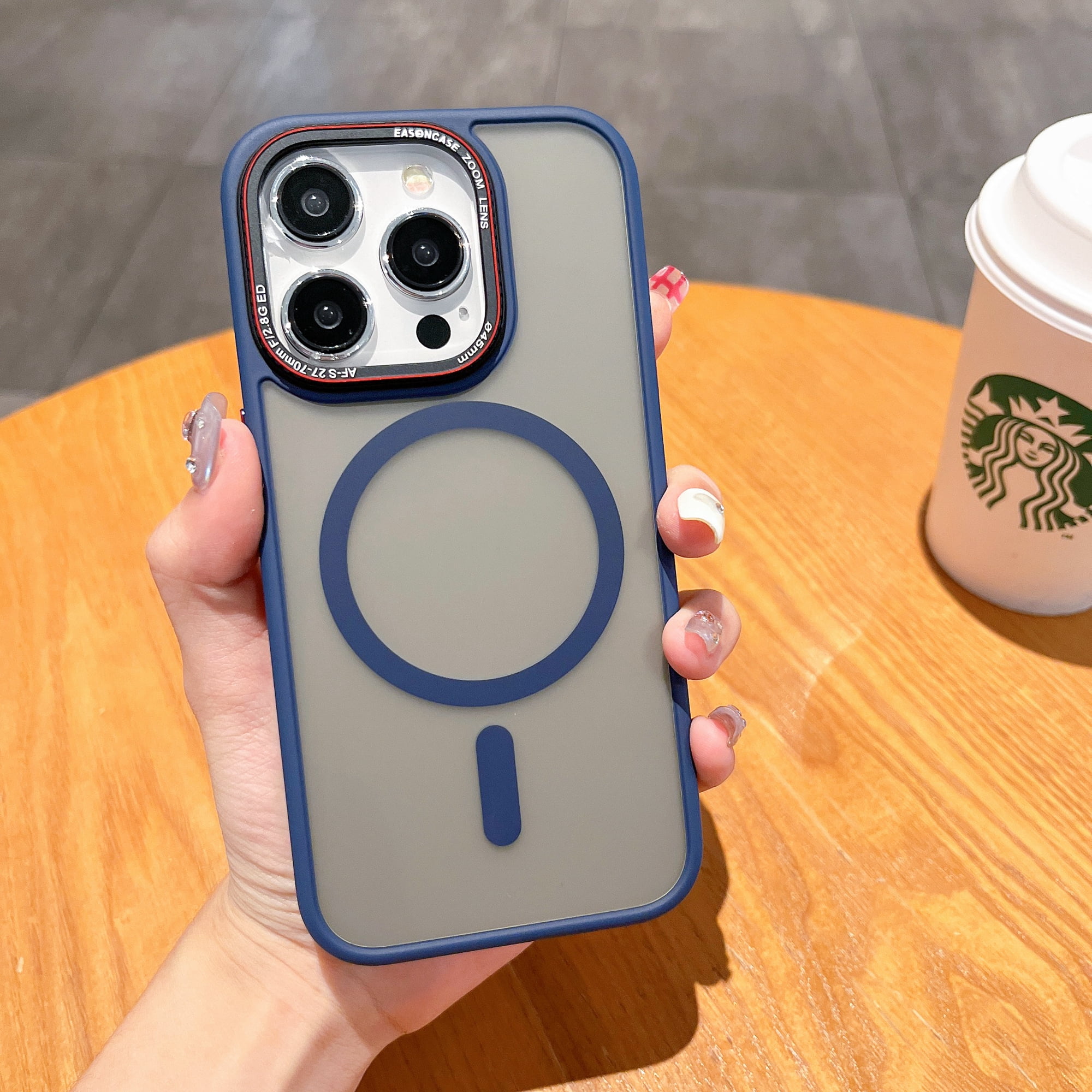 Case for iPhone 15 Pro Max,Decase Frosted Matte Soft Liquid