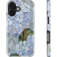 thumbnail image 1 of Case for iPhone 16 Case - Compatible with Magsafe - Dual-Layer Hard Shell & Silicone Cover - Protective Phone Case with Cute Wildflower Designs for Women - Pastel Hydrangea, 1 of 5