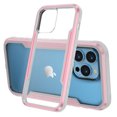 thumbnail image 1 of Case for iPhone 16, [Military Grade Drop Protection] [Wireless Charging] Soft TPU Frame + Clear Hard PC Back Case, Shockproof Non-Slip Stylish Cover for iPhone 16 - Rosegold, 1 of 10