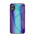 thumbnail image 1 of Case for iPhone 16 Plus Case, Tempered Glass + Soft TPU Bumper with Gradient Color Design Hybrid Back Slim Anti-Drop Phone Case Cover for iPhone 16 Plus, Blue, 1 of 11