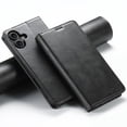 thumbnail image 1 of Case for iPhone 16 Plus, Leather Wallet Case with Kickstand RFID Blocking Credit Card Holder Magnetic Closure Shockproof Case Compatible with iPhone 16 Plus, Black, 1 of 7