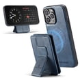 thumbnail image 1 of Case for iPhone 16 Pro, Detachable Magnetic Wallet Credit Card Cash Slot Case Support Wireless Charging Functional Kickstand Compatible with MagSafe Phone Cover For iPhone 16 Pro,Blue, 1 of 14