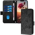 thumbnail image 1 of Case for iPhone 16 Pro, iPhone 16 Pro Wallet Case with Credit Card Holder Kickstand Magnetic [RFID Blocking] Leather Flip Shockproof Phone Case for iPhone 16 Pro 6.3 inch Black MG, 1 of 14