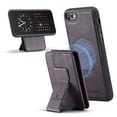 thumbnail image 1 of Case for iPhone 7 / 8 / SE 2022 & 2020, Detachable Magnetic Wallet Credit Card Cash Slot Case Support Wireless Charging Functional Kickstand Compatible with MagSafe Phone Cover,Purple, 1 of 12