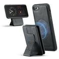 thumbnail image 1 of Case for iPhone 7 / 8 / SE 2022 & 2020, Detachable Magnetic Wallet Credit Card Cash Slot Case Support Wireless Charging Functional Kickstand Compatible with MagSafe Phone Cover,Black, 1 of 12