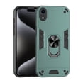 thumbnail image 1 of Case for iPhone 7 / 8 / SE 2022 & 2020 Hybrid Case with Ring Kickstand, Heavy Duty Protection Armor Case with Comfortable Grip Support Magnetic Car Mount for iPhone 7 / 8 / SE 2022 & 2020 - Darkgreen, 1 of 7