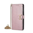 thumbnail image 1 of Case for iPhone 8 Plus Luxury Stylish Leather Flip Cover with Strong Magnetic Buckle Card Holder Wallet Pocket and Metal Shoulder Strap Dual-Layer Shockproof Case, 1 of 6