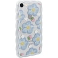 thumbnail image 1 of Case for iPhone SE 2022/iPhone SE 2020/iPhone 7/iPhone 8, Case Cute Cartoon for Girls Shockproof TPU Bumper Protective Case for iPhone SE 2022, Blueberry Flowers, 1 of 13