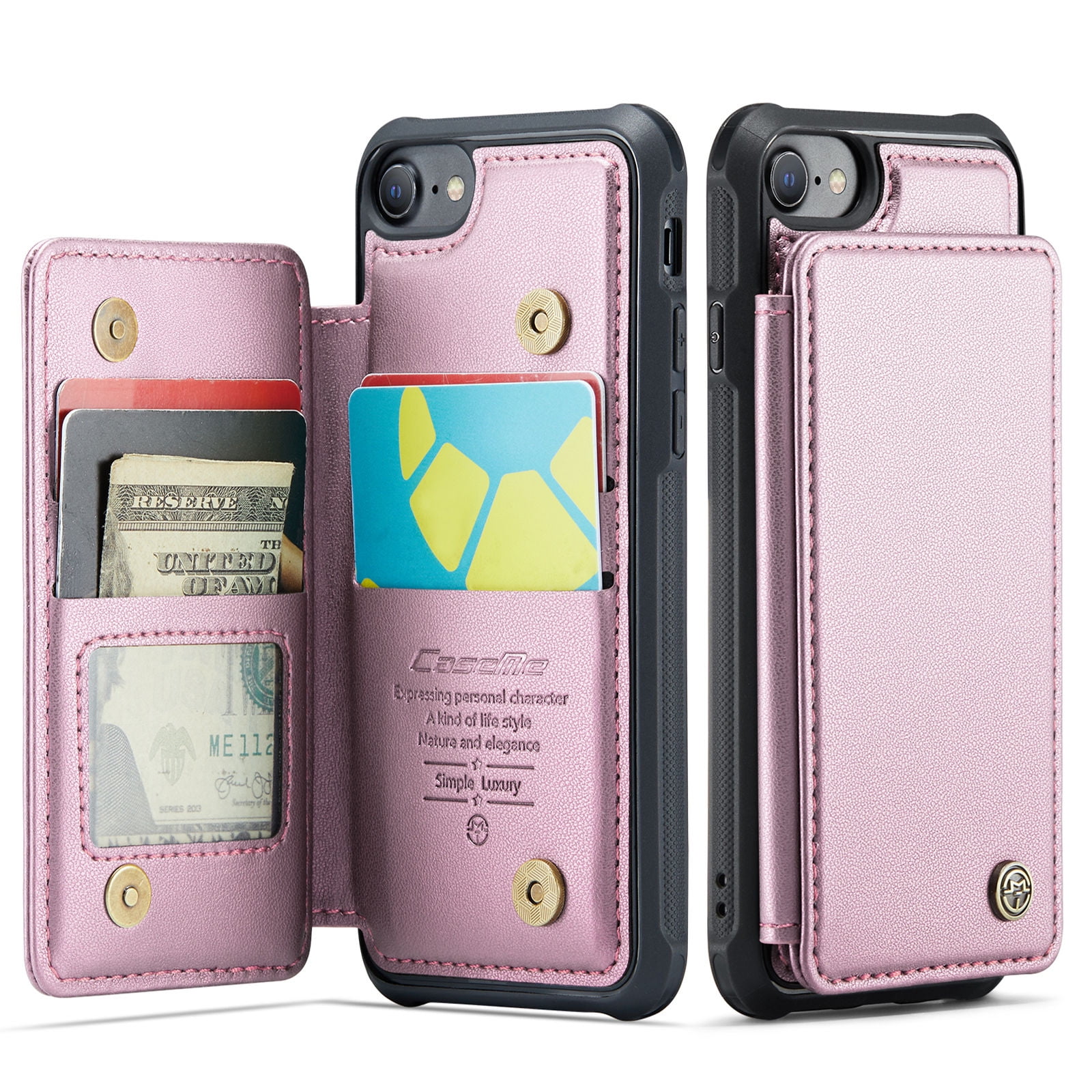 Case for iPhone SE 3 Wallet 2022, iPhone 8 Wallet, iPhone SE Wallet ...