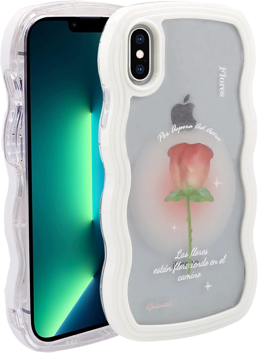 Case for iPhone X/iPhone Xs (5.8 inch), TPU Kawaii Shockproof