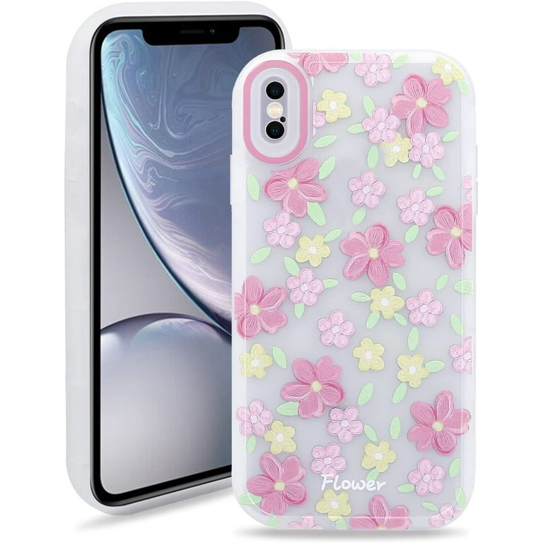 Case for iPhone X/iPhone Xs (5.8 inch), TPU Kawaii Shockproof Protective  Cover Case for Women Girls, Cute Phone Case for iPhone X/iPhone Xs, Baby  Blue