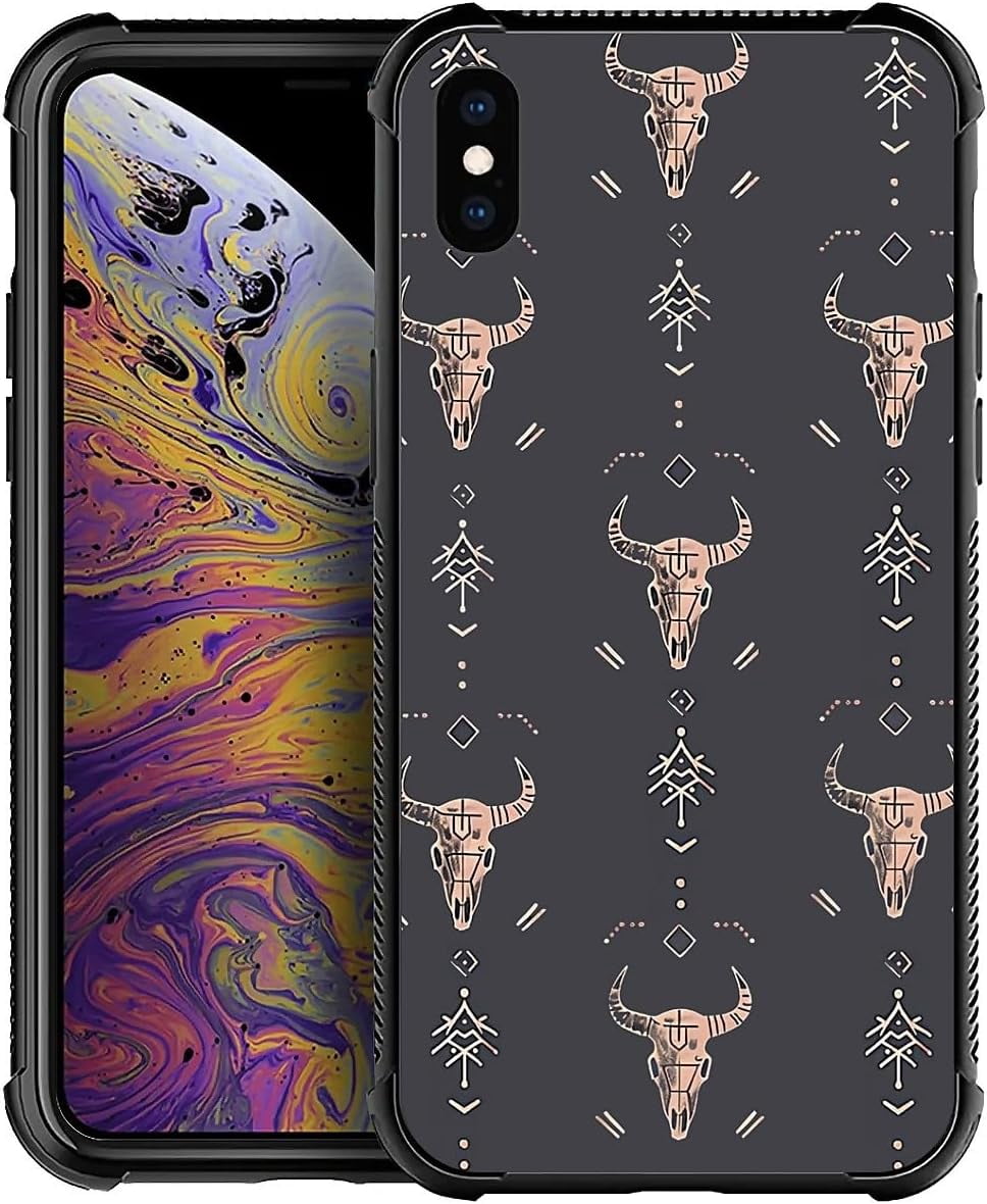 Case for iPhone Xs Max Case, Graphic Design Case for Girl Boy Soft ...