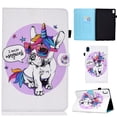 thumbnail image 1 of Case for ipad 10th Generation 10.9 inch 2022, TECH CIRCLE PU Leather Flip Multi-Angle Stand Wallet Smart Case with Auto Sleep/Wake Protective Cover for Apple 10.9" iPad 10th Gen 2022, Unicorns, 1 of 8