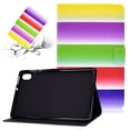 thumbnail image 1 of Case for ipad 10th Generation 10.9 inch 2022, TECH CIRCLE PU Leather Flip Multi-Angle Stand Wallet Smart Case with Auto Sleep/Wake Protective Cover for Apple 10.9" iPad 10th Gen 2022,  Rainbow, 1 of 10