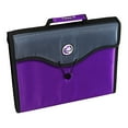 thumbnail image 1 of Case-it 13-Pocket Expanding File with Handle and Shoulder Strap, Purple, EFF-30-PUR, 1 of 4