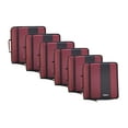 thumbnail image 1 of Case-it Classic Zipper Binder | 2-Inch O-Rings, 350 Sheet Capacity, Multiple Storage Pockets & Shoulder Strap | Office Organizer | D-251 Burgundy | 6 Pack, 1 of 7