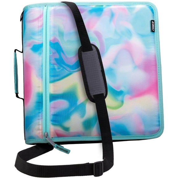Case-it Nylon, Ribstop, Metal, Kraft Board Zipper Binder, 5 Color