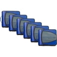 thumbnail image 1 of Case-it Mighty Zip Tab Zipper Binder 6 pack 3" O-Ring with 5-Color Tabs, Expanding File Folder and Shoulder Strap and Handle, D-146 Midnight Blue, 1 of 8