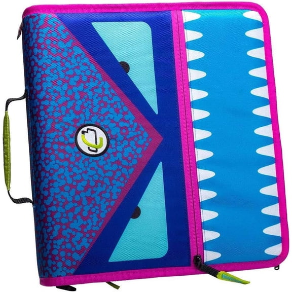 Case it Monster, Dual Binder, D-Ring, Purple, Dual-101-ME