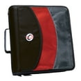 thumbnail image 1 of Case It Dual Ring Zipper Binder, 3 Inch, Black, DUAL-101, 1 of 9