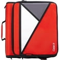 thumbnail image 1 of Case-it The Universal 2.0 Zipper Binder -1.5 Inch D-Ring - Removable Padded Pocket Holds Up to 13" Laptop/Tablet - Multiple Pockets - 350 Page Capacity - Comes with Shoulder Strap - Fire Red LT-207, 1 of 11