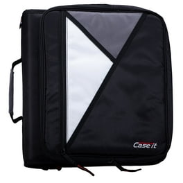 驚きの価格 Case•it PrintMighty Zip Binder, 3 パンツ