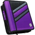 thumbnail image 1 of Case-it Z-Binder Two-in-One 1.5-Inch D-Ring Zipper Binders, Purple (Z-176-PUR), 1 of 5
