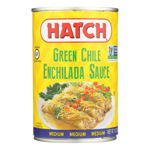 Hatch Chili Hatch Green Chile Enchilada Sauce - Enchilada Sauce - Case of 12 - 15 Fl oz.