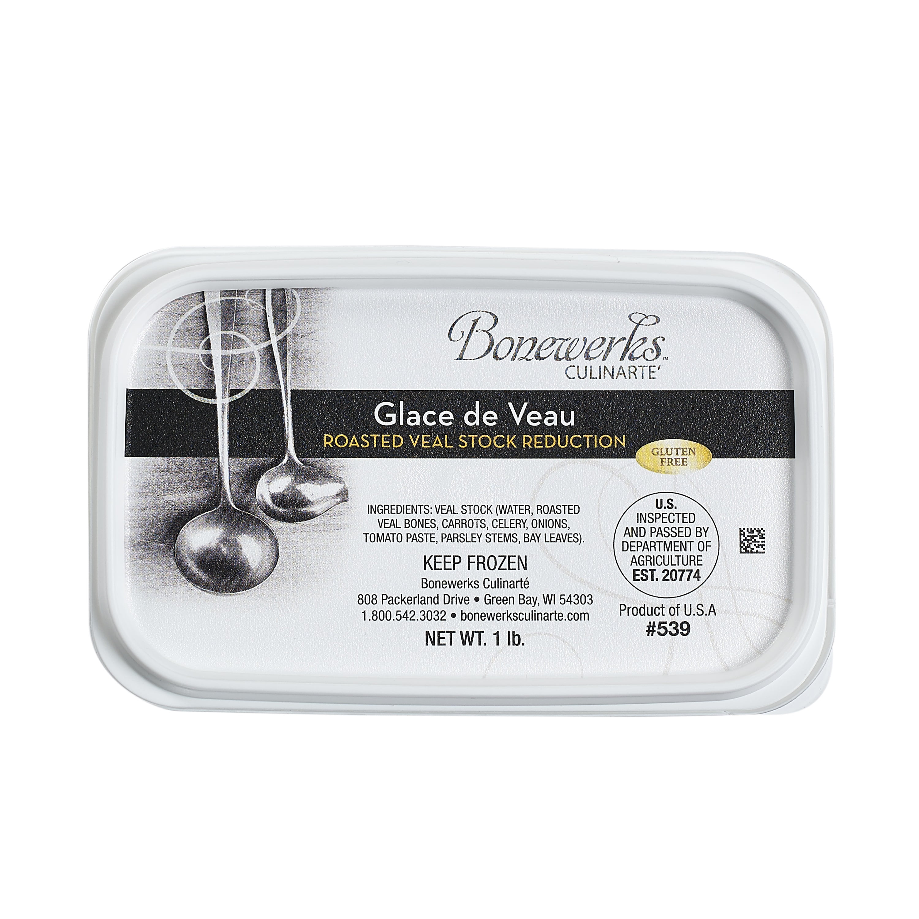 Case of 20, Bonewerks, Glace de Veau (Roasted Veal Stock Reduction), 1