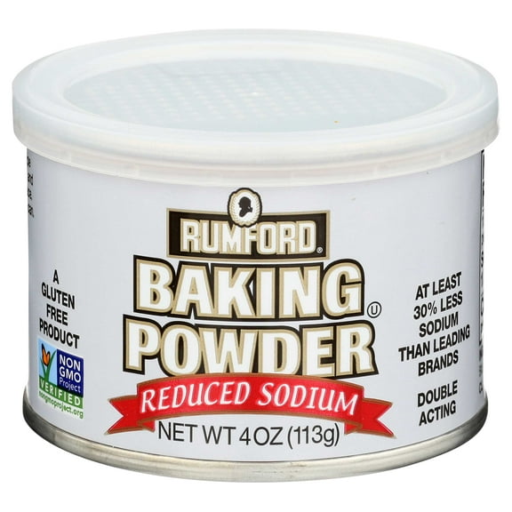 (Case of 24 )Rumford Baking Powder - Reduced Sodium - 4 oz.